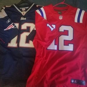 2 Tom Brady NFL jerseys
